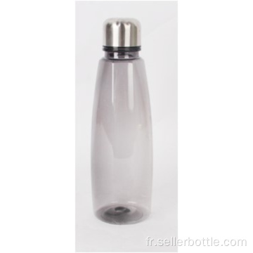 Bouteille d&#39;eau infuseur de fruits gris de 650 ml